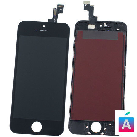 Дисплей и тачскрин для iPhone 5S/SE черный