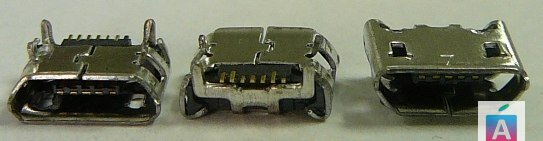 Разъем MicroUSB Samsung S5600/i9100/S5510