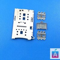 Коннектор SIM+MMC Xiaomi Mi 4S (2 SIM+1 MMC) 