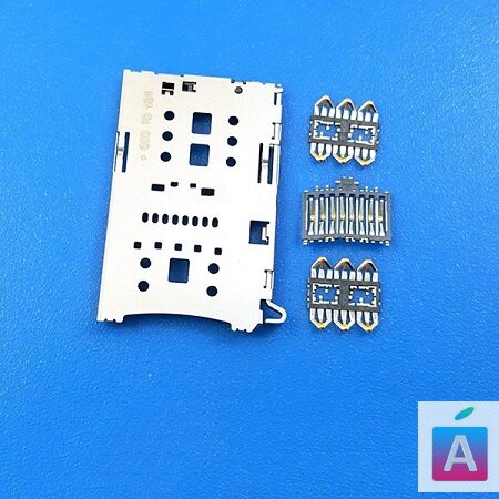 Коннектор SIM+MMC Xiaomi Mi 4S (2 SIM+1 MMC) 