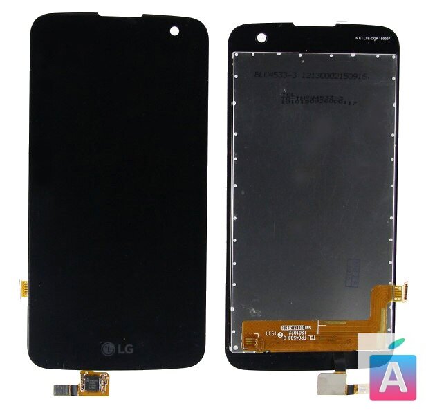 Дисплей и тачскрин LG K4 K130E черный