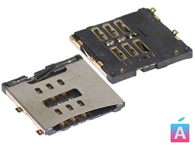 Коннектор SIM IPhone 5/5C 