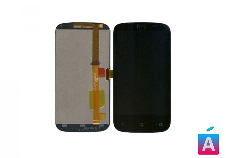 Дисплей и тачскрин HTC Desire C/A320E (в рамке) черный
