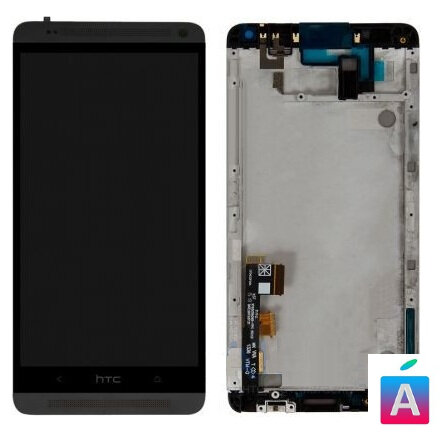 Дисплей и тачскрин HTC One Max/803n черный