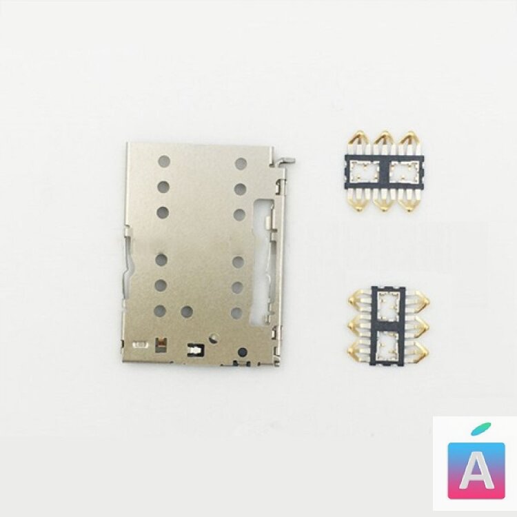 Коннектор SIM Meizu MX5/Pro 6/MX6 (комплект 3 шт)