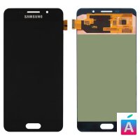 Дисплей и тачскрин Samsung A7 2016 A710 (OLED) черный 