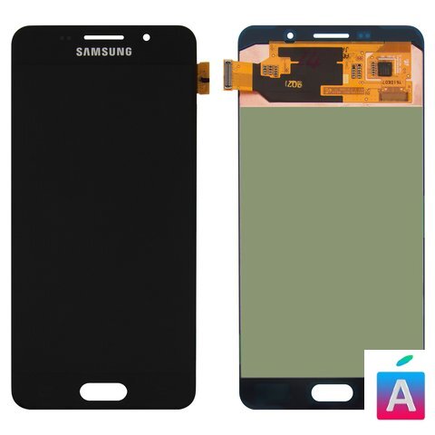Дисплей и тачскрин Samsung A7 2016 A710 (OLED) черный 
