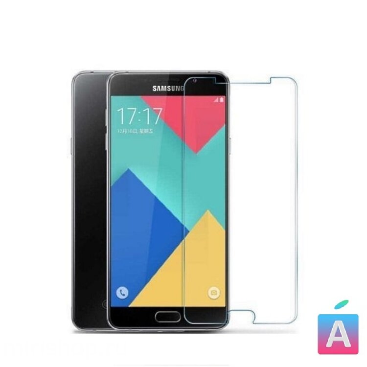 Защитное стекло Samsung A5 2017 A520 черный (3D)