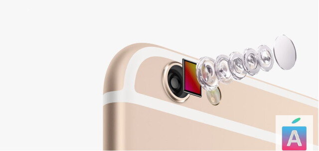 Шлейф IPhone 6S задняя камера