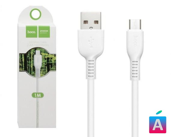 Кабель USB-Micro Hoco X20 (2.4A/1m)