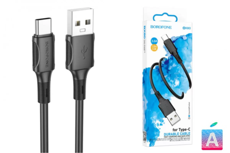 Кабель Type-C BX80  DURABLE CABLE