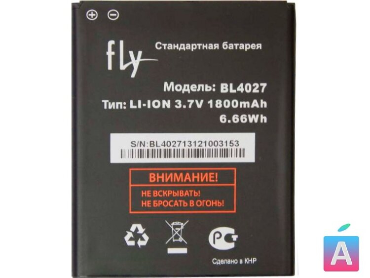 АКБ FLY BL4027 | IQ4410