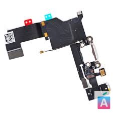 Шлейф IPhone 5S разъём зарядки, гарнитуры, микрофон