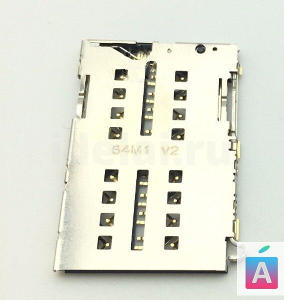Коннектор SIM Xiaomi Mi 4C / Mi 4i / Redmi Note 3