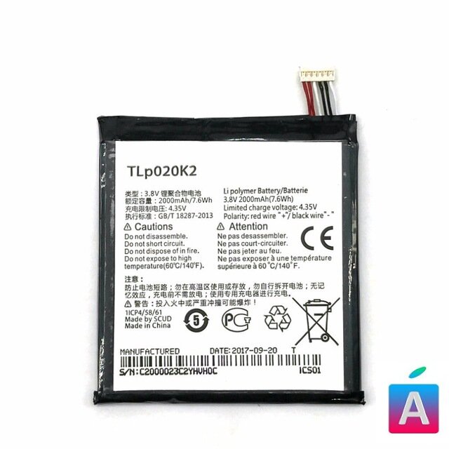 АКБ TLp020K2 Alcatel 6039